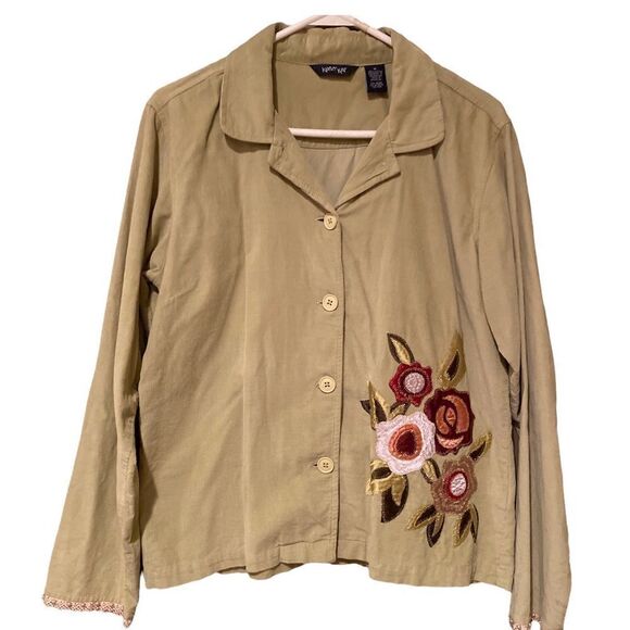 Krazy Kat Embroidered Jacket - Picture 1 of 12